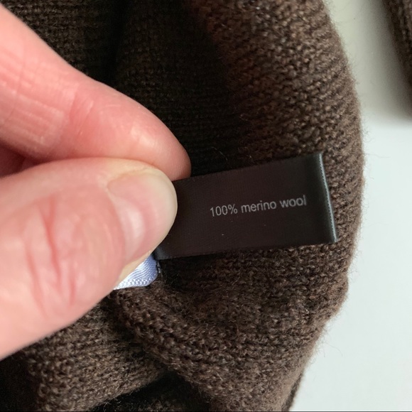 Y2K The Limited Brown V-Neck Long Sweater Size X-Small - Picture 7 of 7